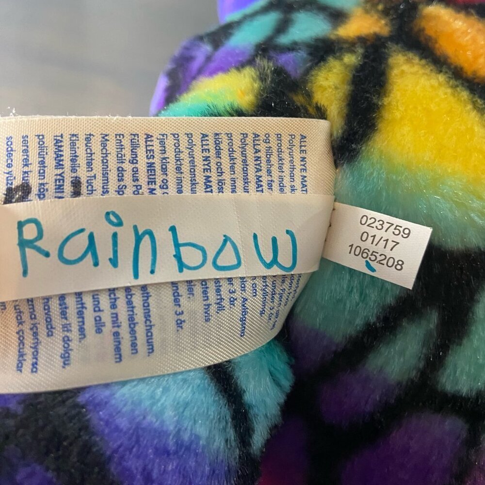 Build-A-Bear Rainbow Tie-Dye Giraffe Plush – Retired – 16” - Picture 6 of 7
